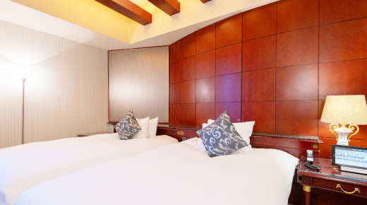 デラックスコーナーツインルーム