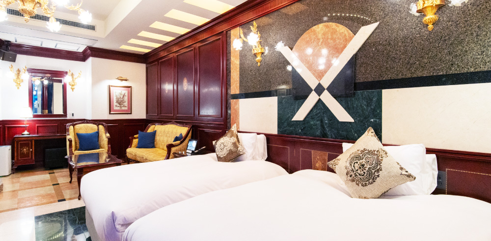 エグゼクティブスイートルーム プライベートプール付き