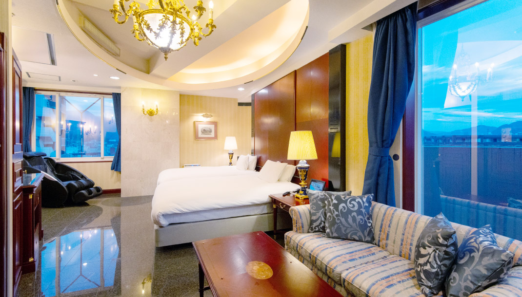 まずはお部屋へ