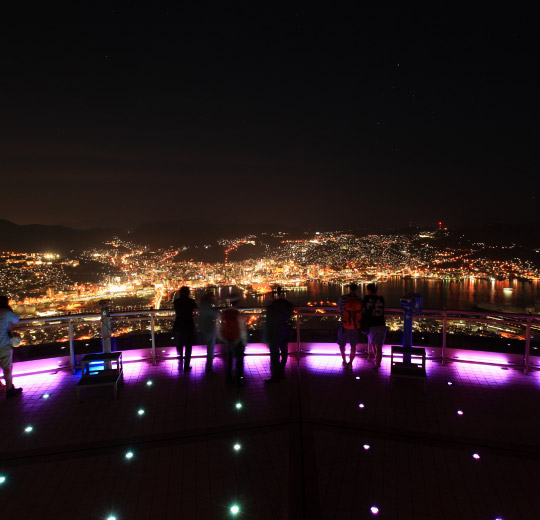 夜景スポット「稲佐山」「鍋冠山」
