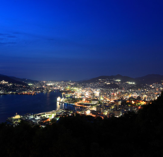 夜景スポット「稲佐山」「鍋冠山」