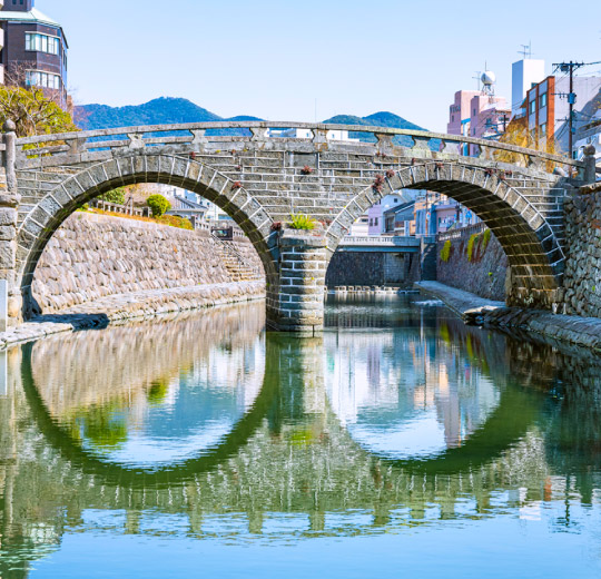 パワースポット「グラバー園」「眼鏡橋」